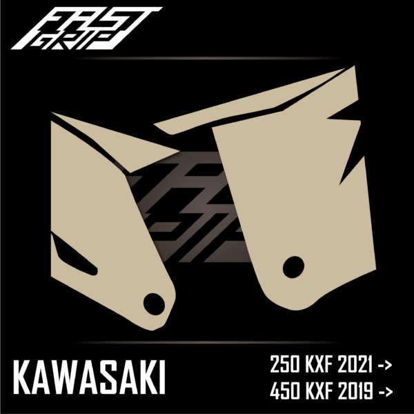 grip plaque latérale kawasaki 250 450 kxf 2019 2020 2021 2022 2023 full fast grip motocross_Plan de travail 1