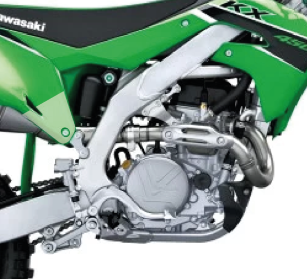 grip plaque latérale kawasaki 250 450 kxf 2019 2020 2021 2022 2023 soft fast grip motocross visuel-01
