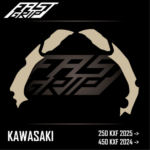 grip protection cadre kawasaki 250 450 kxf 2024 2025 full fast grip frame motocross