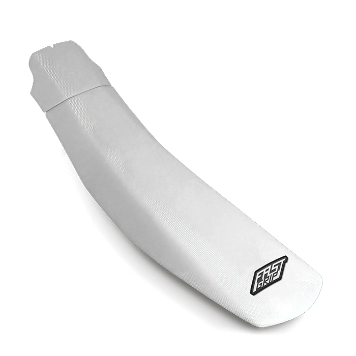 housse de selle monobloc yamaha 250 450 yz yzf 2023 2024 2025 2026 2027 2028 blanche fast grip antidérapant seat cover