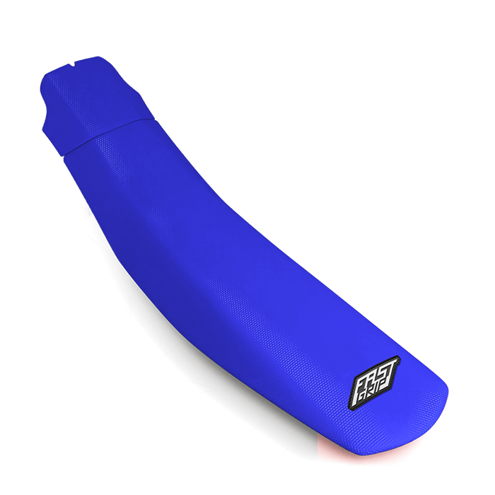 housse de selle monobloc yamaha 250 450 yz yzf 2023 2024 2025 2026 2027 2028 bleu fast grip antidérapant seat cover