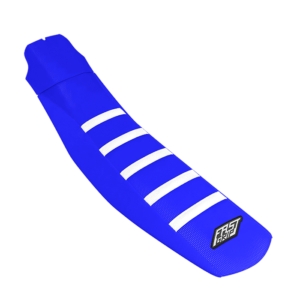 housse de selle yamaha 250 450 yz yzf 2023 2024 2025 2026 2027 2028 bleu blanche fast grip antidérapant seat cover