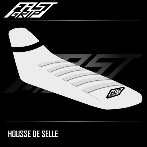 housse de selle yamaha 250 450 yzf 2023 2024 motocross seat cover blanche_Plan de travail 1