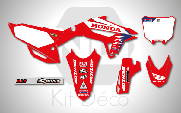 kit déco 250 450 crf 2021 2022 2023 2024 honda motocross ng team factory 2024 mx decals stickers graphcis autocollant adhesifs