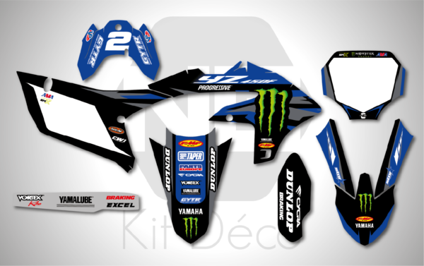 kit déco 250 450 yzf 2023 2024 yamaha motocross ng factory 2024 mx decals stickers graphics autocollant adhesifs