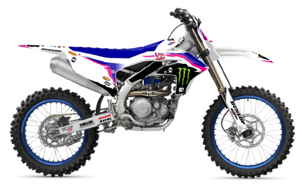 kit déco 250 450 yzf 2023 2024 yamaha motocross ng star racing 50 th anniversaire mx decals stickers graphics autocollant adhesifs visuel
