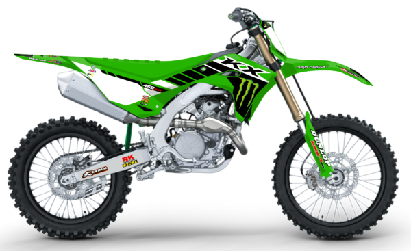 kit déco 450 250 kx kxf 2024 2025 kawasaki motocross ng team factory 2024 mx decals stickers graphics autocollant adhesifs visuel