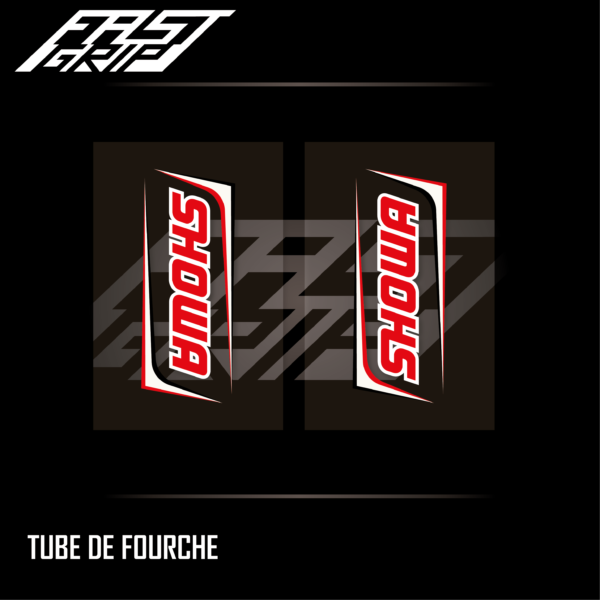 kit stickers motocross enduro showa fond transparent_Plan de travail 1