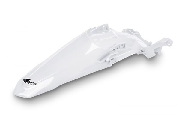 plastique ufo garde boue arrière motocross yamaha 250 450 yzf 2023 2024 blanc