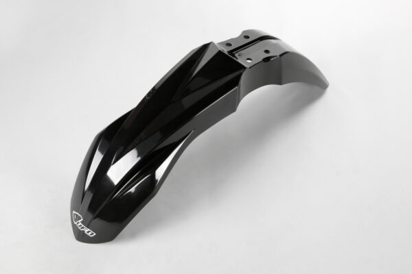 plastique ufo garde boue avant motocross kawasaki 250 450 kxf 2019 2020 2021 2022 2023 2024 noir