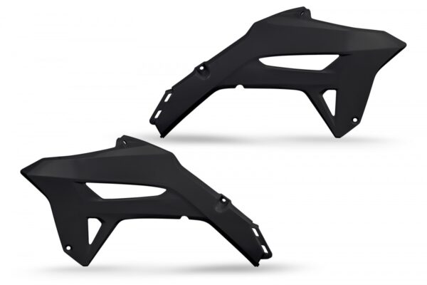 plastique ufo ouies de radiateur honda 250 450 crf 2021 2022 2023 2024 noir
