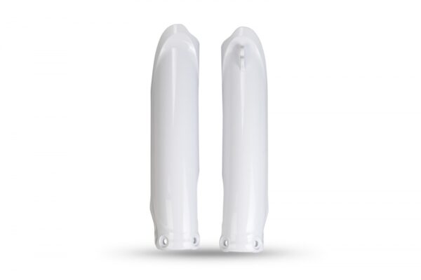 plastique ufo protection de fourche motocross yamaha 250 450 yzf 2023 2024 blanc