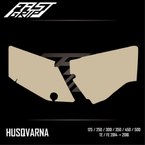 fast grip husqvarna 125 250 300 350 450 501 te fe 2014 2015 2016 protections plaques latérales full grip_Plan de travail 1