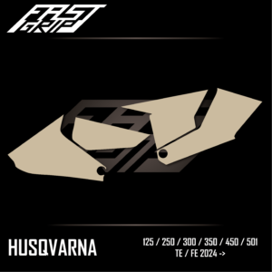 fast grip husqvarna 125 250 300 350 450 501 te fe 2024 plaques latérales full grip_Plan de travail 1