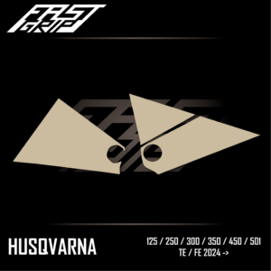 fast grip husqvarna 125 250 300 350 450 501 te fe 2024 plaques latérales soft grip_Plan de travail 1