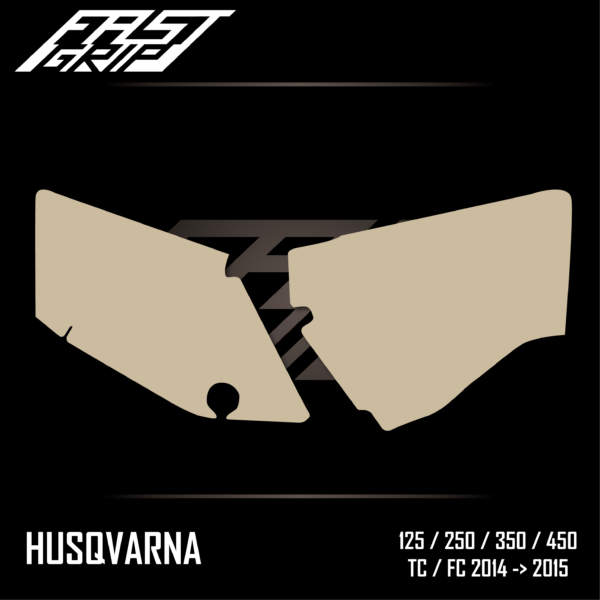 fast grip husqvarna 125 250 350 450 tc fc 2014 2015 protections plaques latérales full grip_Plan de travail 1