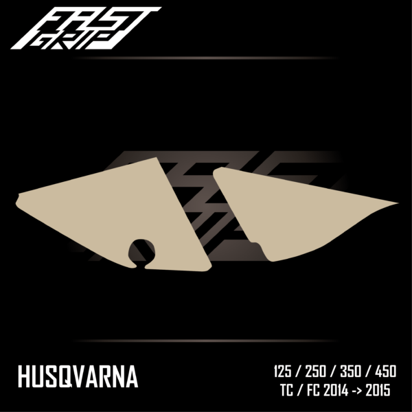 fast grip husqvarna 125 250 350 450 tc fc 2014 2015 protections plaques latérales soft grip_Plan de travail 1