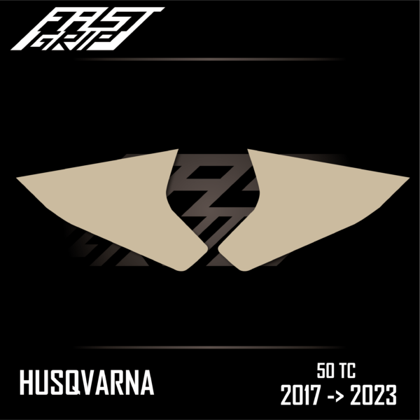 fast grip husqvarna 50 TC 2017 2018 2019 2020 2021 2022 2023 protections plaques latérales soft grip_