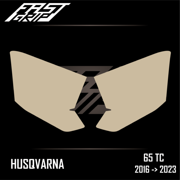fast grip husqvarna 65 tc 2016 2017 2018 2019 2020 2021 2022 2023 protections plaques latérales full grip