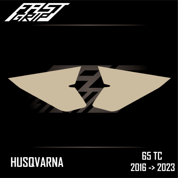 fast grip husqvarna 65 tc 2016 2017 2018 2019 2020 2021 2022 2023 protections plaques latérales soft grip