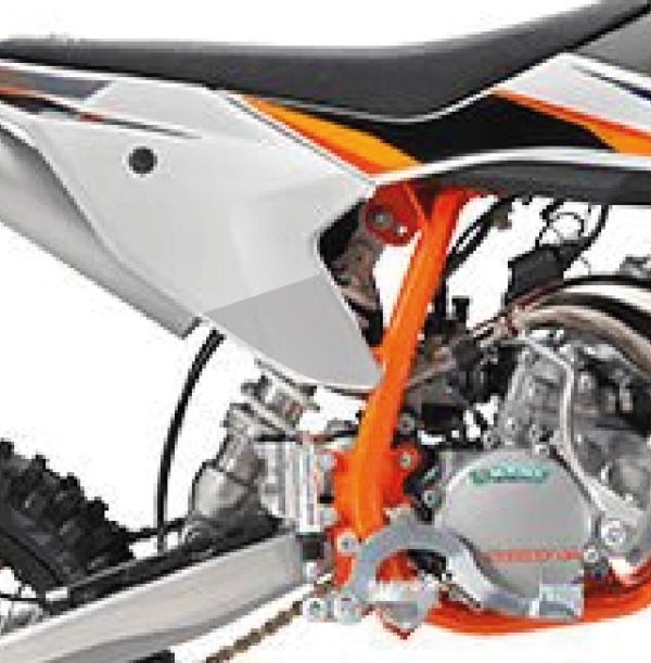 fast grip ktm 50 sx 2016 2017 2018 2019 2020 2021 2022 2023 protections plaques latérales soft grip visuel_Plan de travail 1