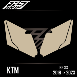 fast grip ktm 65 sx 2016 2017 2018 2019 2020 2021 2022 2023 protections plaques latérales full grip