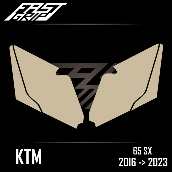 fast grip ktm 65 sx 2016 2017 2018 2019 2020 2021 2022 2023 protections plaques latérales full grip