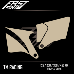grip plaque latérale tm racing 125 250 300 450 mx 2022 2023 2024 full fast grip motocross_Plan de travail 1