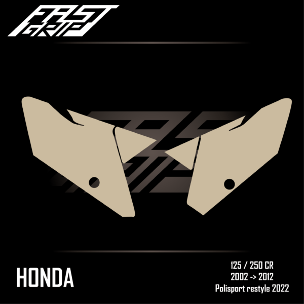 grip plaques latérales honda 125 250 cr 2002 2012 polisport restyle 2022 full fast grip protections motocross_Plan de travail 1
