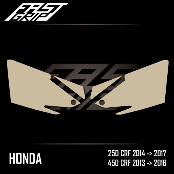 grip protections plaques latérales honda 250 450 crf 2013 2014 2015 2016 2017 full fast grip motocross_Plan de travail 1