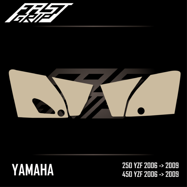 grip protections plaques latérales yamaha 250 450 yzf 2006 2007 2008 2009 soft full grip motocross_Plan de travail 1