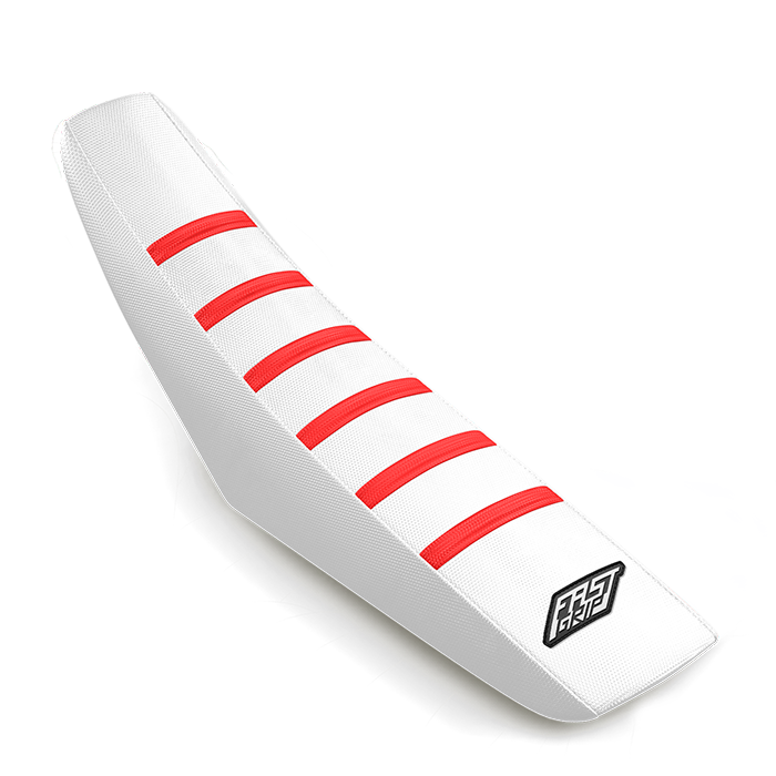 housse de selle honda 110 crf 2019 2020 2021 2022 2023 2024 2025 2026 2027 2028 fast grip antidérapante blanche rouge