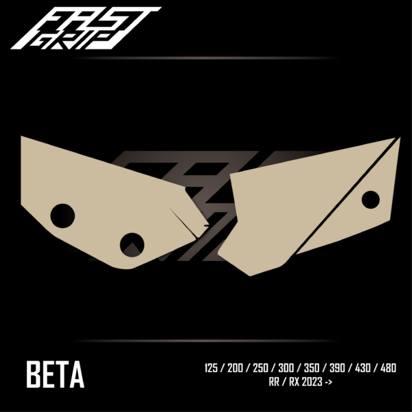 fast grip beta 125 200 250 300 350 390 430 480 rr rx 2023 2024 plaques latérales full grip_Plan de travail 1