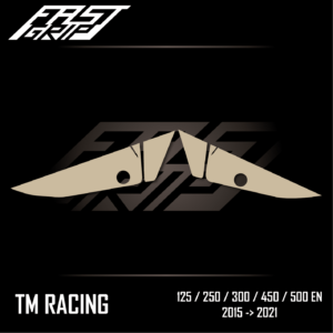 grip plaque latérale tm racing 125 250 300 450 500 en 2015 2016 2017 2018 2019 2020 2021 soft fast grip enduro_Plan de travail 1