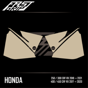 grip plaques latérales honda 250 300 400 450 rx 2021 2022 2023 2024 full fast grip enduro_Plan de travail 1