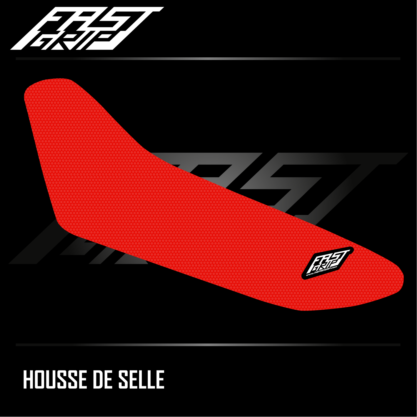 housse de selle honda 110 crf 2019 2020 2021 2022 2023 2024 monobloc rouge seat cover_Plan de travail 1