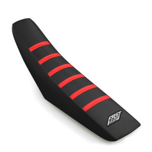 housse de selle honda 250 450 crf 2009 2010 2011 2012 2013 fast grip anti dérapante noire rouge