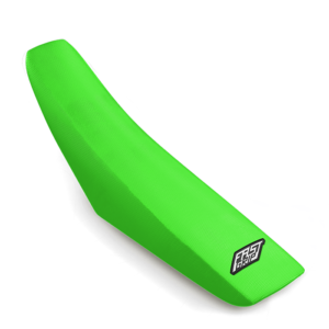 housse de selle kawasaki 250 450 KX KXF 2016 2017 2018 2019 2020 fast grip antidérapante monobloc verte