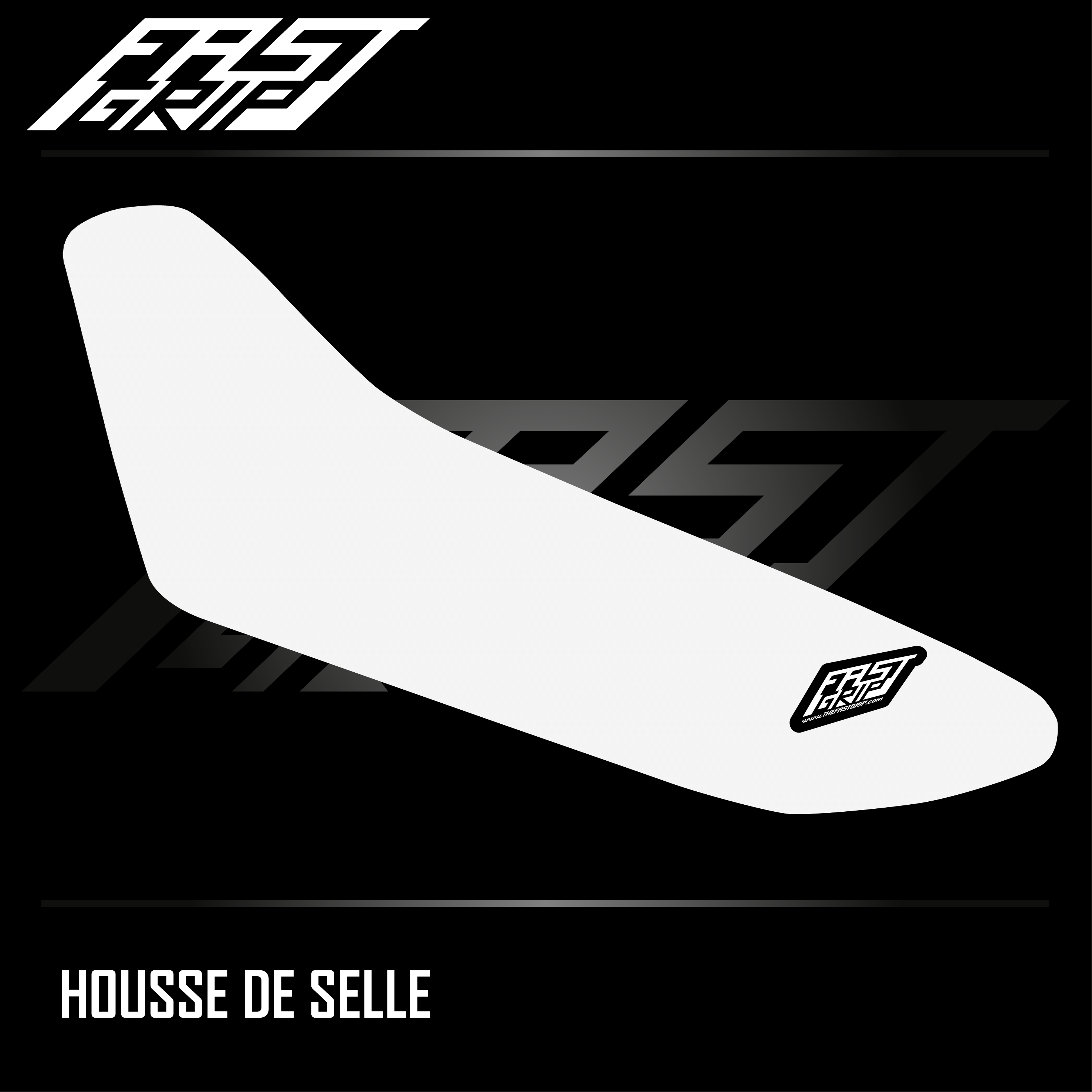 housse de selle monobloc yamaha 65 yz 2018 2019 2020 2021 2022 2023 2024 motocross seat cover blanche_Plan de travail 1
