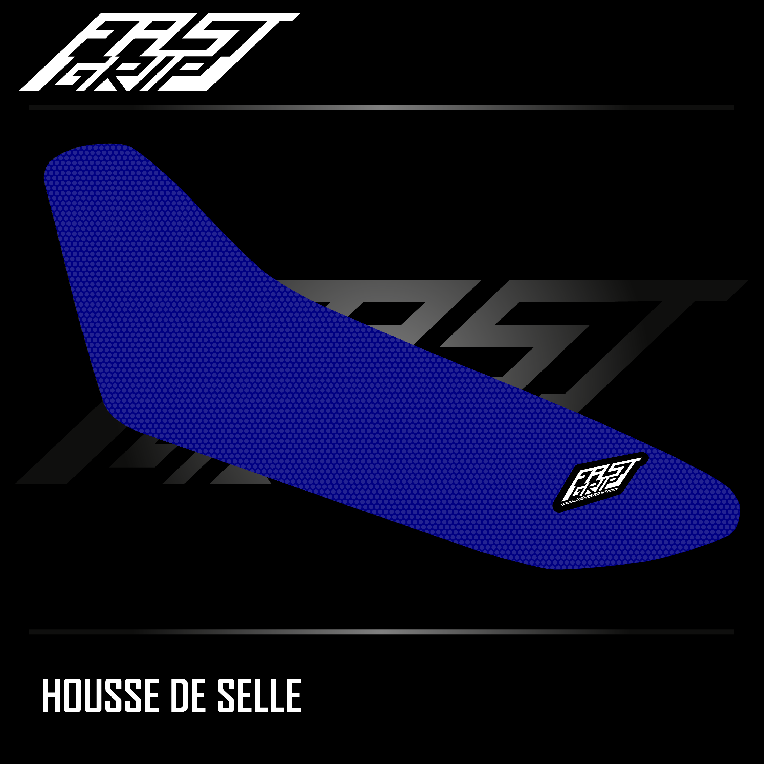 housse de selle monobloc yamaha 65 yz 2018 2019 2020 2021 2022 2023 2024 motocross seat cover bleue_Plan de travail 1
