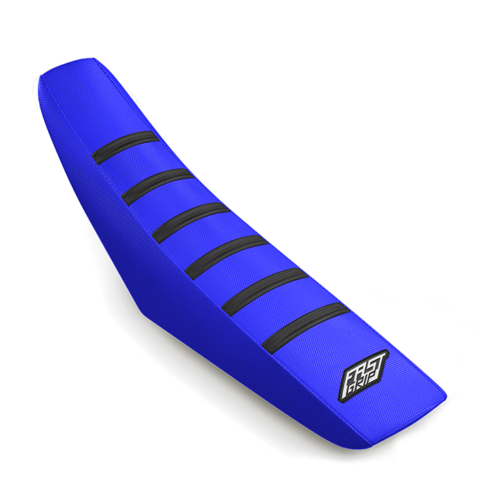 housse de selle yamaha 125 250 yz 2022 2023 2024 2025 2026 2027 2028 bleu noire fast grip antidérapant seat cover