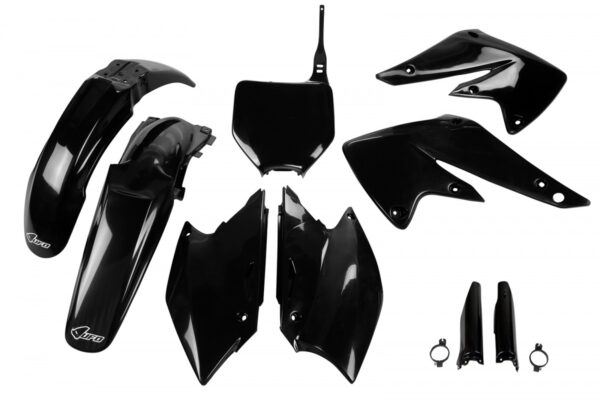 kit plastique 250 kxf 2004 2005 kawasaki complet ufo noir