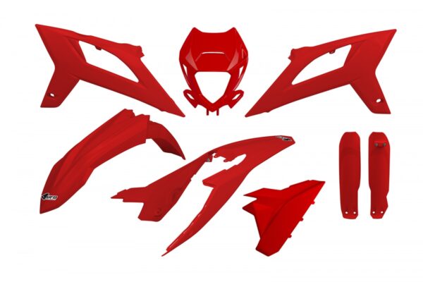 kit plastique beta 125 200 250 300 350 390 430 480 rr 2020 2021 2022 kit complet ufo rouge