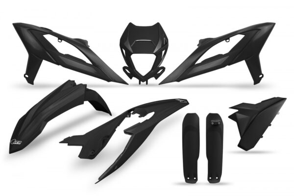 kit plastique beta 125 200 250 300 350 390 430 480 rr 2023 2024 kit complet ufo noir