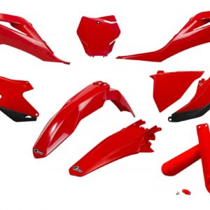 kit plastique gasgas 125 250 350 450 mc mcf 2021 2022 2023 kit complet ufo rouge