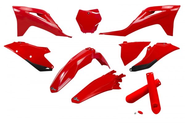 kit plastique gasgas 125 250 350 450 mc mcf 2021 2022 2023 kit complet ufo rouge