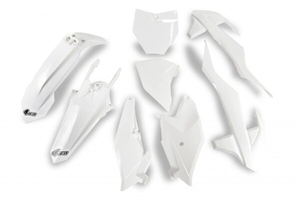 kit plastique gasgas 85 mc 2021 2022 2023 2024 kit complet ufo blanc