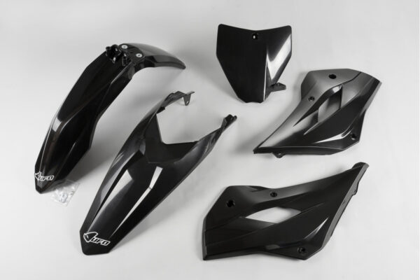 kit plastique husqvarna 85 tc 2014 2015 2016 2017 kit complet ufo noir