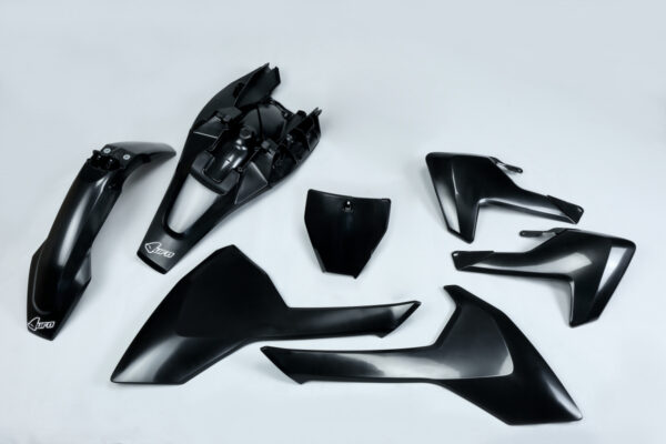 kit plastique husqvarna 85 tc 2018 2019 2020 2021 2022 2023 2024 kit complet ufo noir