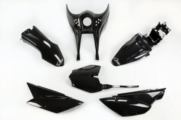 kit plastique kawasaki 110 klx 2010 2011 2012 2013 2014 2015 2016 2017 2018 2019 2020 2021 2022 2023 2024 ufo complet noir